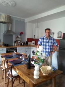 I may  one day need counseling for how to live with a man who is always so darn happy. 