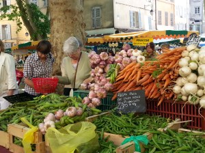 Market in Aix-en-Provence
