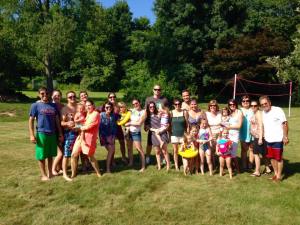 These are my first cousins. And some of their kids. And some of my aunts and uncles. And my siblings and nieces. 95% of whom live within 15 miles of each other. 
